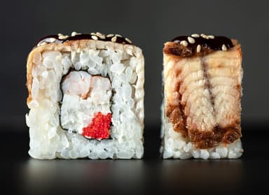 Philadelphia with Eel and Shrimp