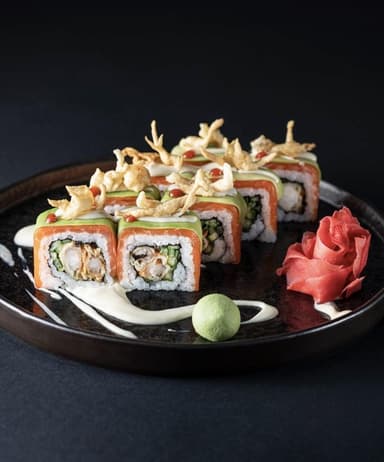 Premium Salmon Tempura Roll